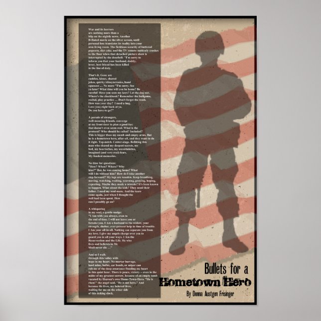 Affiche Des balles pour un héros de la ville natale (Devant)