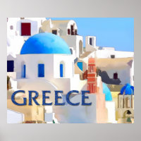 Des bâtiments blancs aveuglants en Grèce