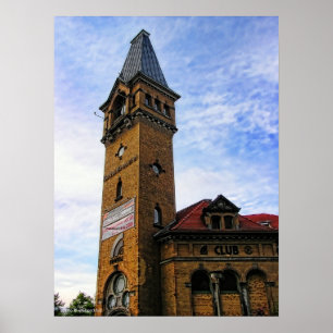 Affiche des bâtiments de Berlin (Allemagne)