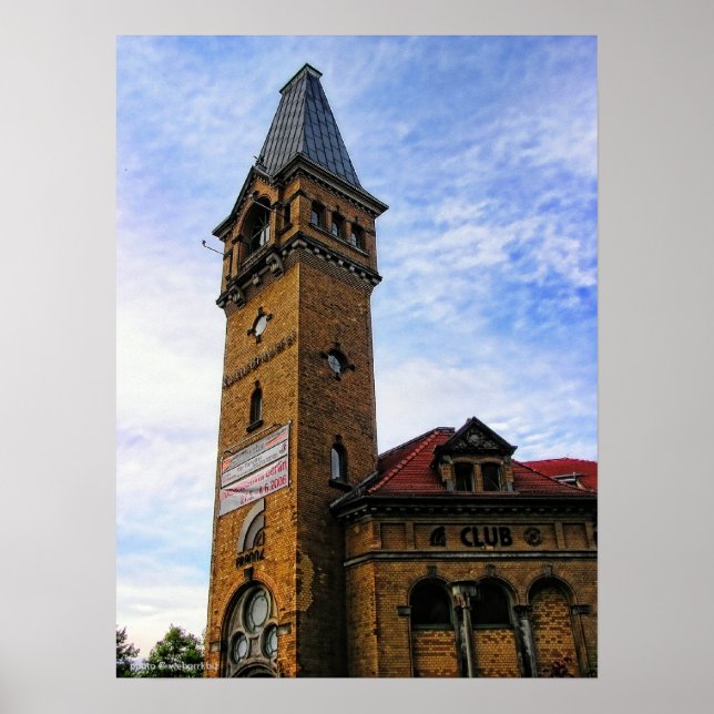 Affiche des bâtiments de Berlin (Allemagne) (Devant)