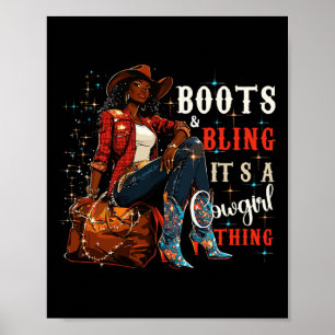 Affiche Des bottes et des paillettes, c'est une affaire de