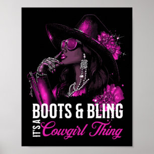 Affiche Des bottes et des paillettes, c'est une affaire de