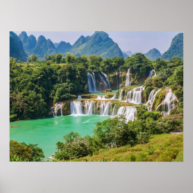 Affiche des cascades (Devant)