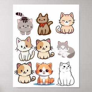 affiche des chats