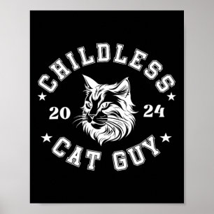 Affiche Des Chats Sans Enfants Pour Le Président Kamala