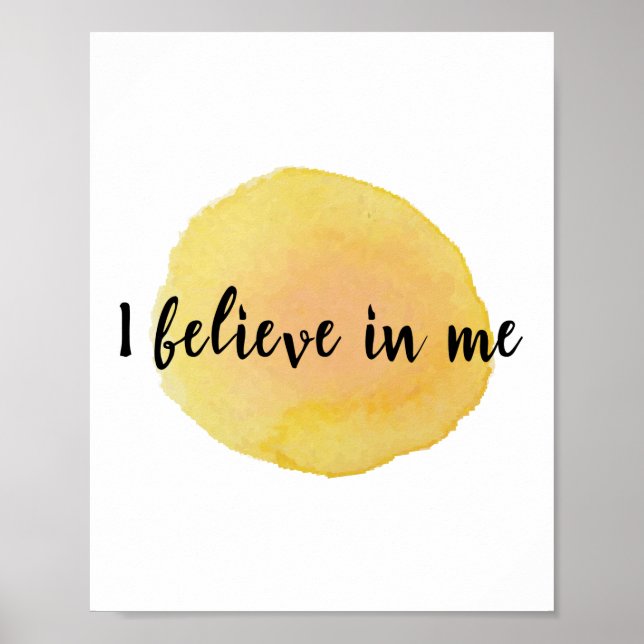 Affiche Des citations inspirantes pour les personnes forte (Devant)