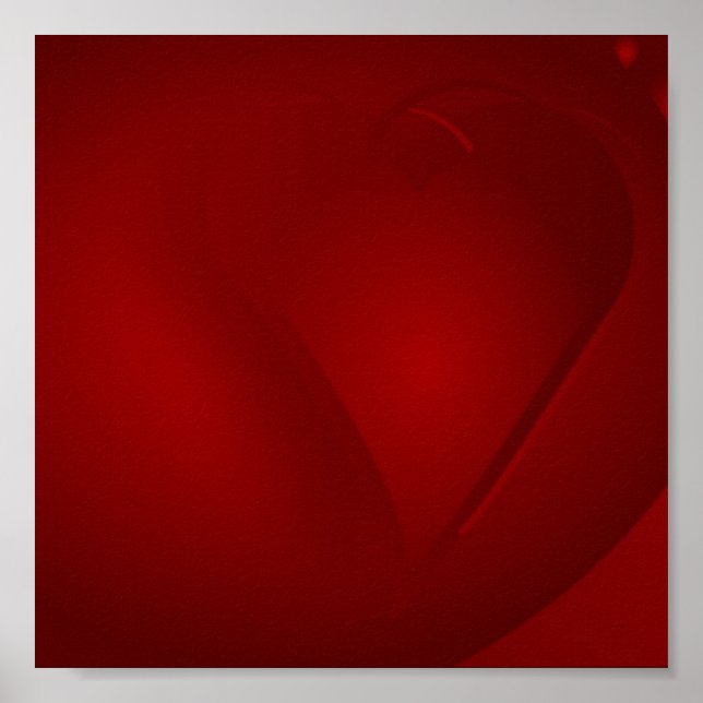 Affiche des Coeurs rouges du sang (Devant)