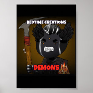 Affiche des Démons de Bedtime Creations