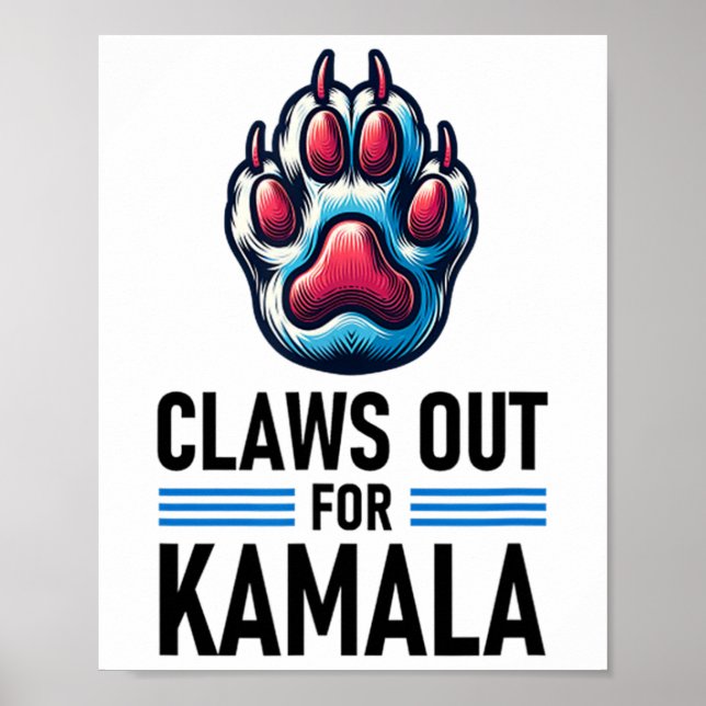 Affiche Des Écrans Pour Kamala (Devant)