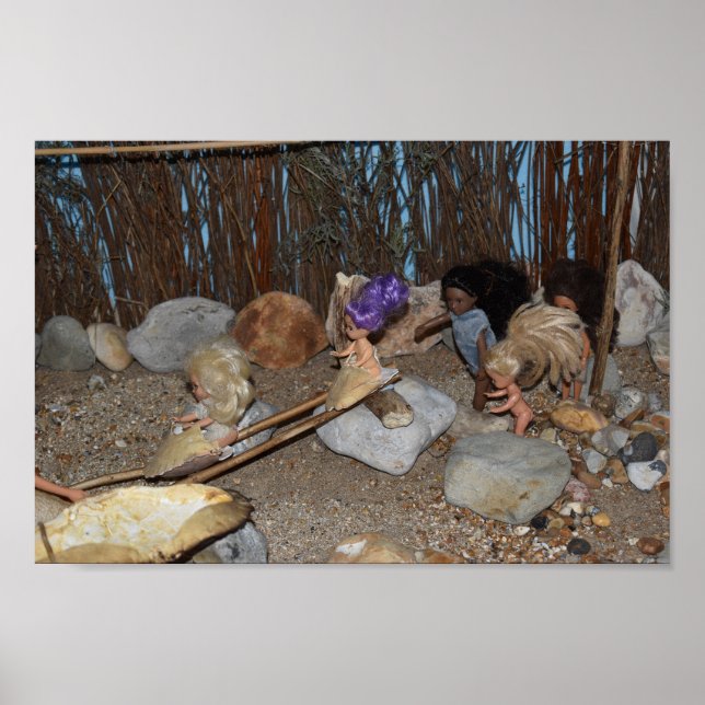 Affiche Des enfants qui jouent. (Devant)