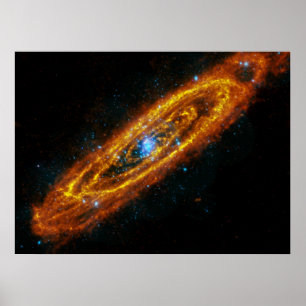 Affiche des étoiles de l'Andromeda