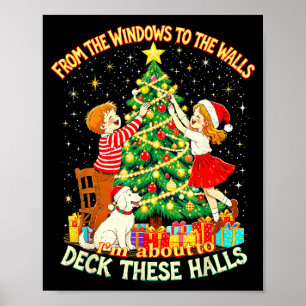 Affiche Des fenêtres aux murs, décorez ces salles de Noël