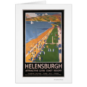 Affiche des foules le long de Clyde Coast Beach Ra