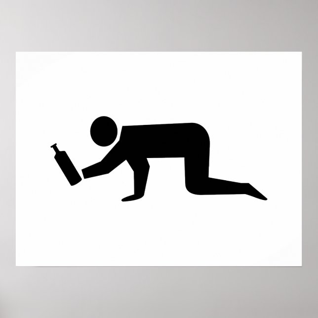 Affiche Des gens ivres (Devant)