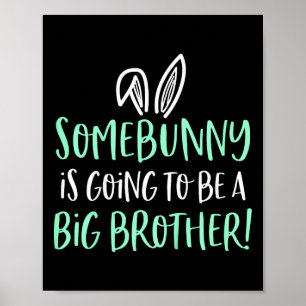 Affiche Des gosses Somebunny Big Brother Pâques Annonce de