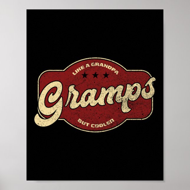 Affiche Des Grammes Comme Un Grand-Père Mais Glacière (Devant)