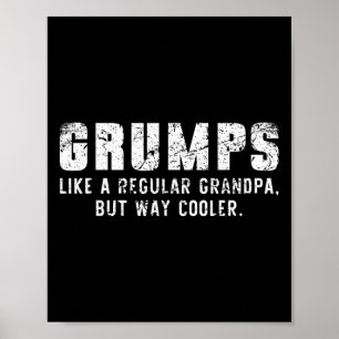 Affiche Des Grumeaux Comme Un Grand-Père, Mais Glacière Be