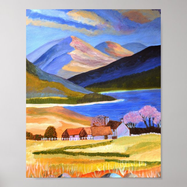 Affiche des Highlands écossais  (Devant)