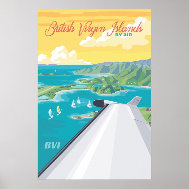 Affiche des îles Vierges britanniques (Devant)