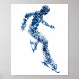 Affiche des Jeux de sports d'hiver