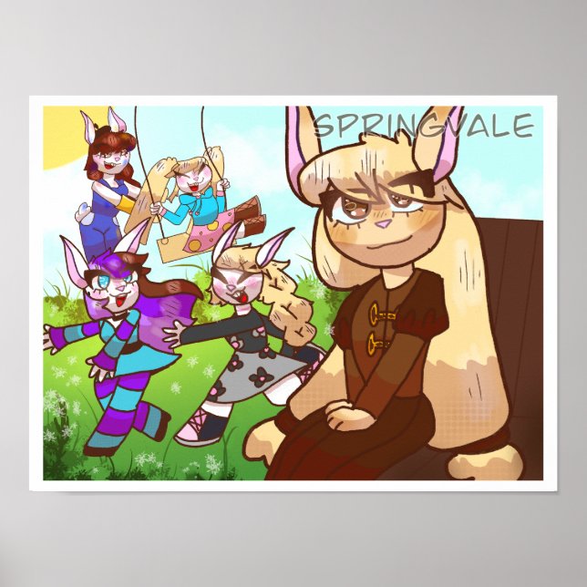 Affiche des lapins de Springvale  (Devant)