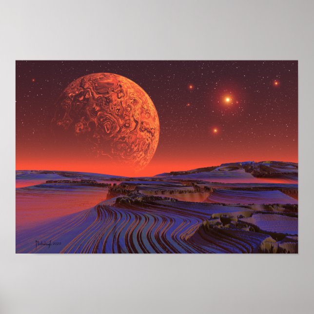 Affiche Des millions d'années-lumière (Devant)