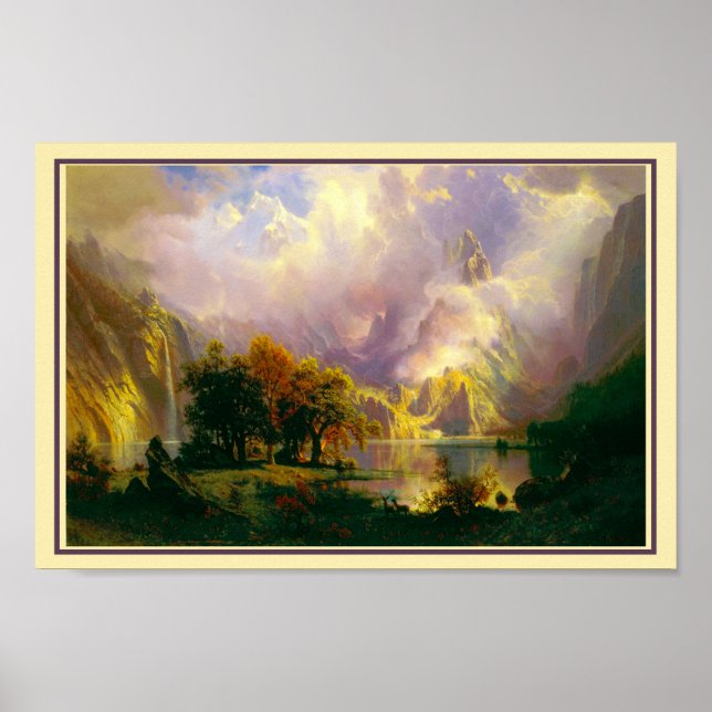 Affiche des montagnes Rocheuses (Devant)