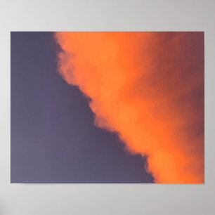 Affiche Des nuages magiques et rêvés dans des couleurs rêv