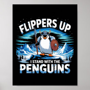 Affiche Des Palmes En Haut Je Me Trouve Avec Les Pingouins