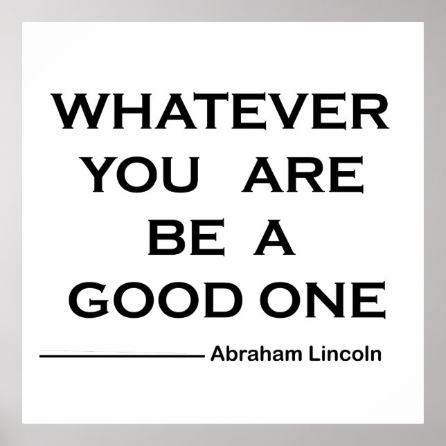 Affiche des paroles positives sur la vie (Devant)