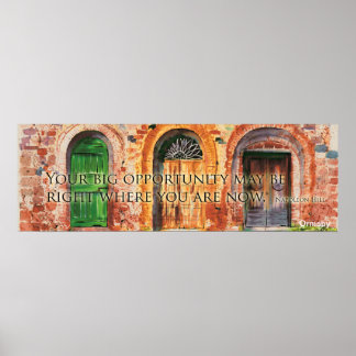 Affiche des Portes Toscane