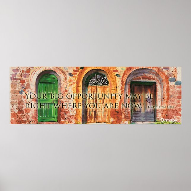 Affiche des Portes Toscane (Devant)