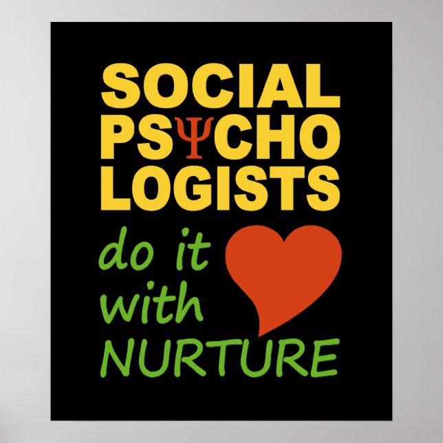Affiche des psychologues sociaux (Devant)