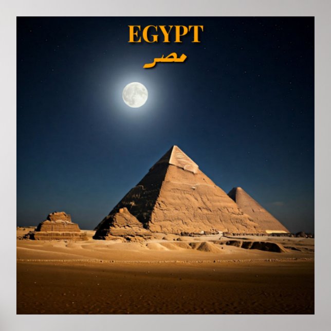 Affiche des Pyramides de Minuit (Devant)