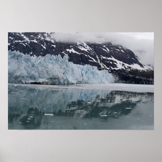 Affiche des réflexions sur les glaciers (Devant)