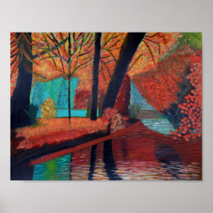 Affiche des rêves d'automne