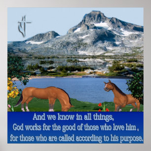 Affiche des Romains 8:28