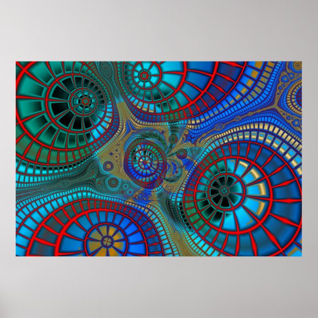 affiche des roues à énergie (Devant)