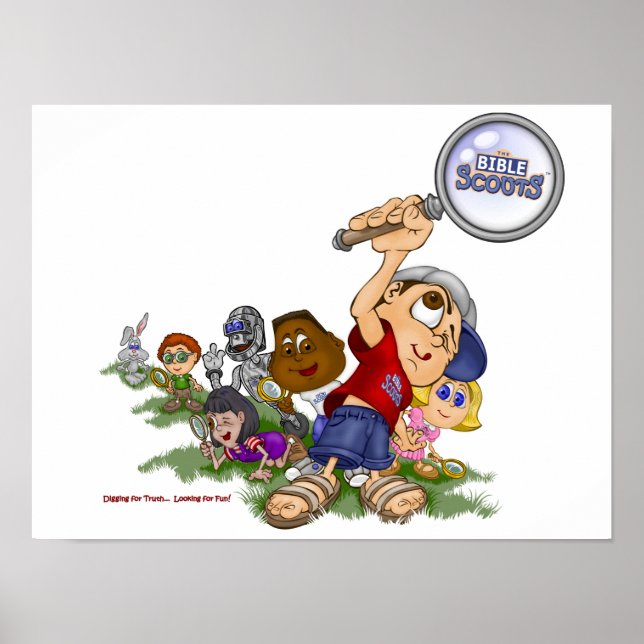 Affiche des Scouts de la Bible (Devant)