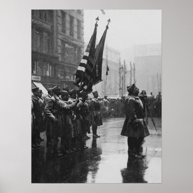 Affiche Des soldats "Buffalo" retournent des couleurs - 19 (Devant)