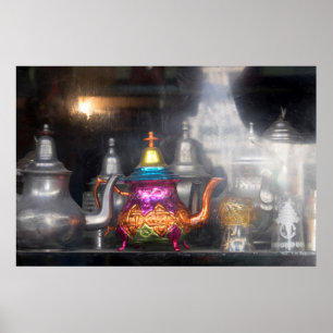 Affiche Des Teintures À Vendre Sur Le Marché