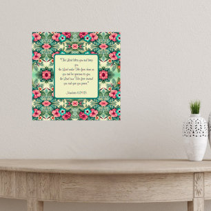 Affiche Des tropiques brillantes à la bénédiction