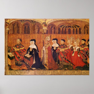 Affiche DES Ursins de Jean I Jouvenel avec l'épouse et