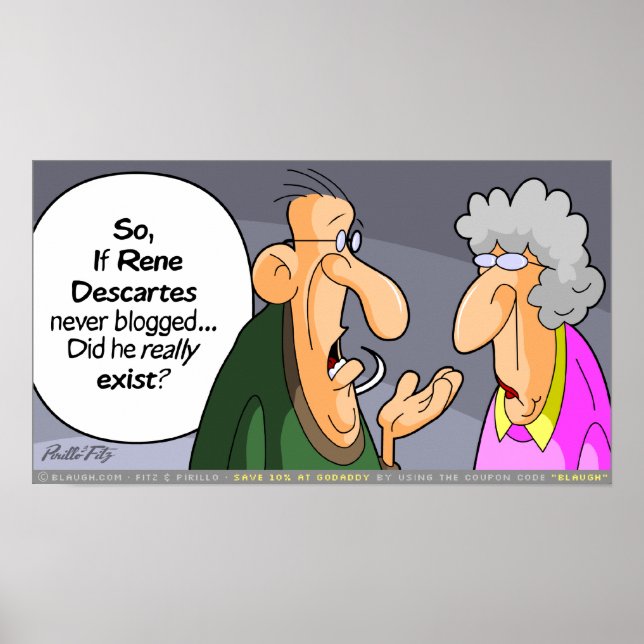 Affiche Descartes (Devant)