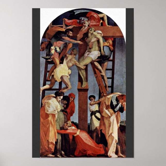 Affiche Descente De La Croix Par Rosso Fiorentino (Devant)