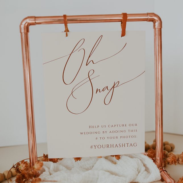 Affiche Désert de Whimsical | Hashtag Beige Oh Snap (Créateur téléchargé)