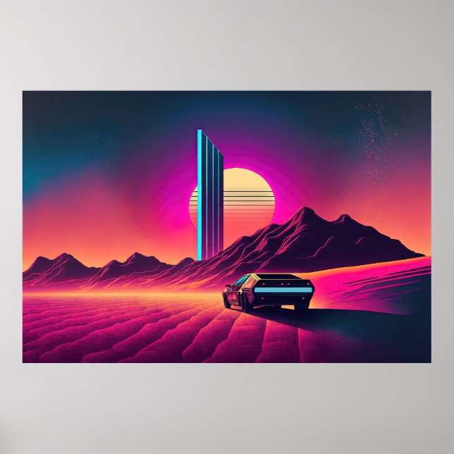 Affiche Desert Drifter : Traces du crépuscule (Devant)