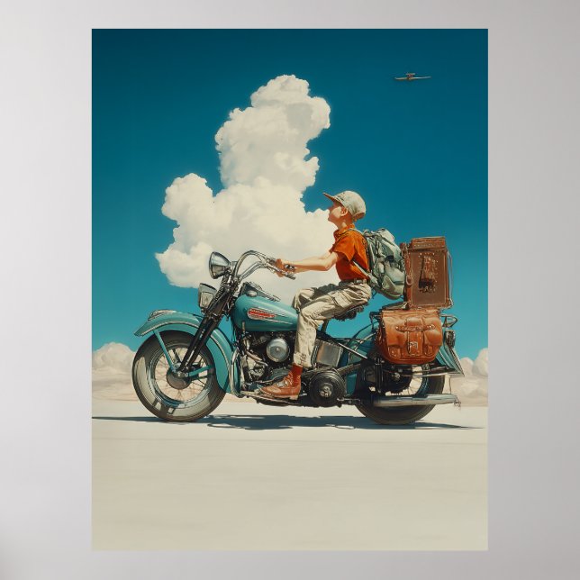 Affiche Desert Ride Adventure Escape (Devant)