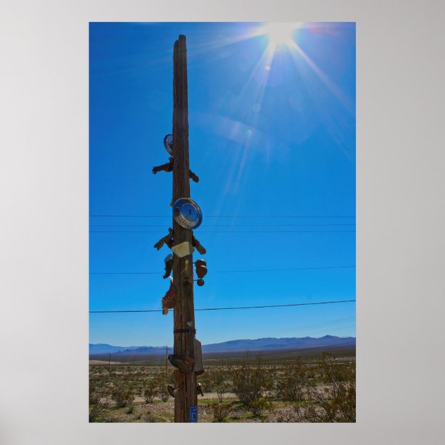 Affiche Desert Roadside Art (Devant)