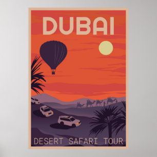 Affiche Desert Safari Tour